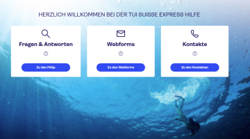 TUI Suisse Express Hilfe